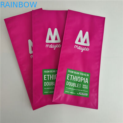 Matowe płaskie dno Niestandardowe woreczki Stand Up Puszki z laminowanego aluminium