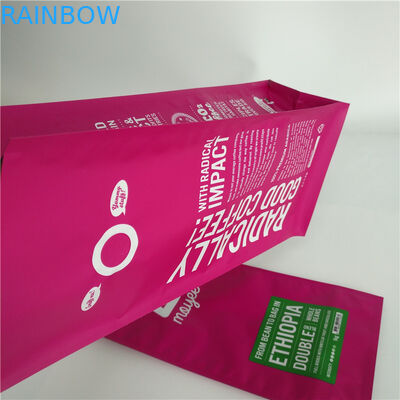 Matowe płaskie dno Niestandardowe woreczki Stand Up Puszki z laminowanego aluminium