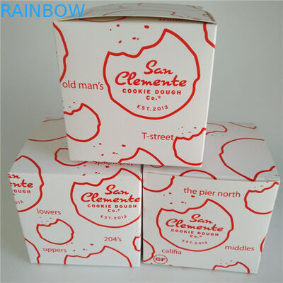 Mały pusty papier kosmetyczny Ziołowe opakowanie kadzidła z okienkiem PET z hologramem