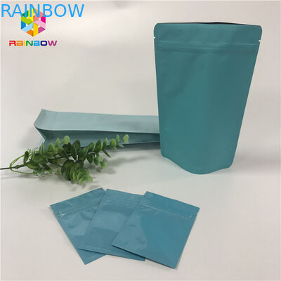 Stand Up Folia Pouch Opakowanie Folia Aluminiowa Płaskie Torby Z Wielokrotnego Użytku Ziplock