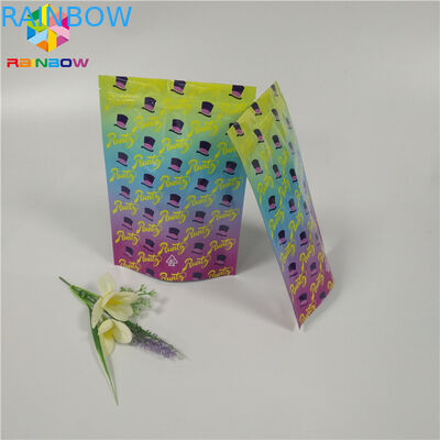 Ciasteczka Odporne na Zapachy Torba Runtz Ziplock Woreczki Stand Up Druk wklęsły odporny na dziecko