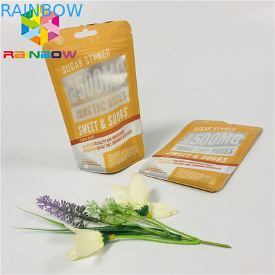 Snack Nuts Plastikowe woreczki Opakowanie Customzied Printing Clear Window With Resealable Zipper