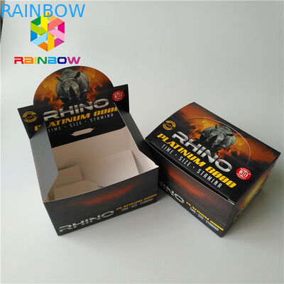 Matowe wykończenie powierzchni Herbal Incense Packaging Box Cigar Tobacco Coated Paper Box