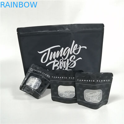Trwałe ziołowe opakowanie kadzidła Ziplock Plastikowe torby Mylar Weed Stand Up Pouches