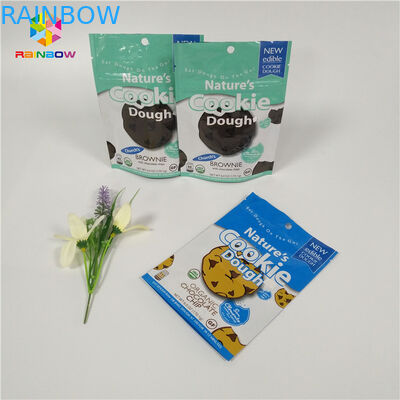 Doypack Resealable Ziplock Torby stojące z folii aluminiowej do pakowania ciastek