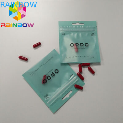 3 boczne uszczelnione uszczelnione woreczki foliowe do pakowania w folię aluminiową Ziplock Custom Printing