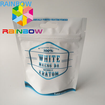 Opakowania foliowe z nadrukiem na zamówienie, etui na zamek błyskawiczny Stand Up Zip do Kraton farmaceutyczny