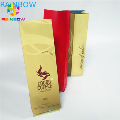 Torby z nadrukiem „Stand Up Zipper Pouch” Bariera boczna z płaskim dnem