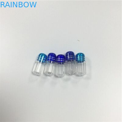 Mini Plastik PS Butelka Blister Opakowanie Opakowanie Rhino 69 Pills Pojemnik w kształcie kapsułki