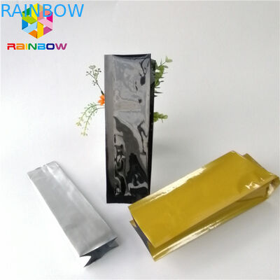 Resealable Aluminiowa folia Stand Up Pouch 12oz 16oz boczna wstawka Roast Coffee Tea Bag