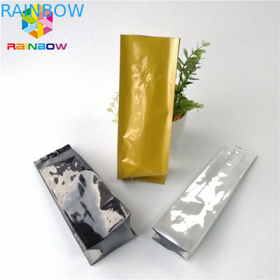 Resealable Aluminiowa folia Stand Up Pouch 12oz 16oz boczna wstawka Roast Coffee Tea Bag