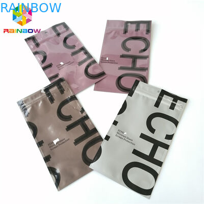 Folia aluminiowa Ziplock Worki do pakowania Trzy stronne plastikowe torebki puste