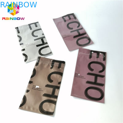 Folia aluminiowa Ziplock Worki do pakowania Trzy stronne plastikowe torebki puste