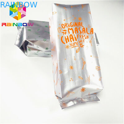 Laminowane plastikowe woreczki do pakowania Boczna wstawka z termozgrzewalną torebką próżniową