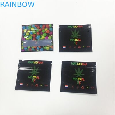 Laminowany materiał Woreczki plastikowe Opakowanie CBD Gummy Candy Bag Druk na zamówienie
