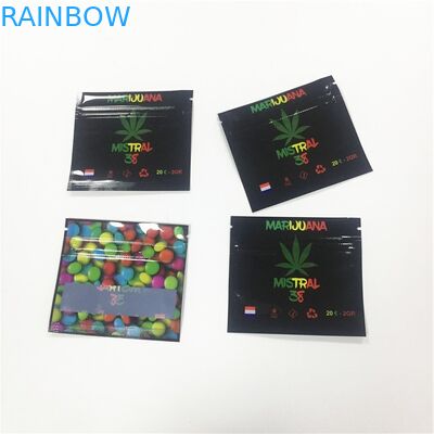 Laminowany materiał Woreczki plastikowe Opakowanie CBD Gummy Candy Bag Druk na zamówienie