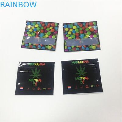 Laminowany materiał Woreczki plastikowe Opakowanie CBD Gummy Candy Bag Druk na zamówienie