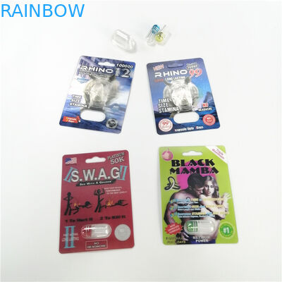 Zastosowanie medyczne Opakowanie blistrowe Rhino 11 Magnum 24k 3D Card Inventory Blister Pack