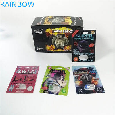 Zastosowanie medyczne Opakowanie blistrowe Rhino 11 Magnum 24k 3D Card Inventory Blister Pack