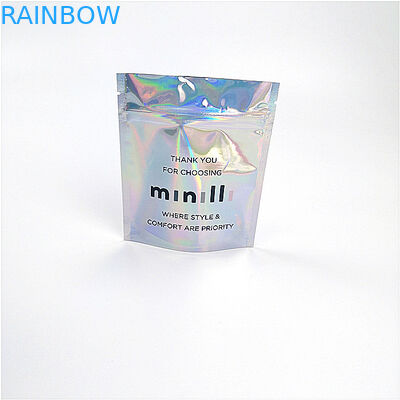 Makijaż Organizer Bag Dostosowany rozmiar Hologram Laser Hologram Mylar Ziplock