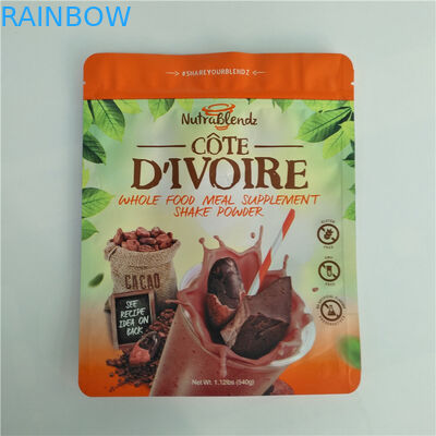 Woreczki z tworzywa sztucznego do zgrzewania termicznego Opakowania Woreczki do prażenia kawy ziarnistej Ziplock