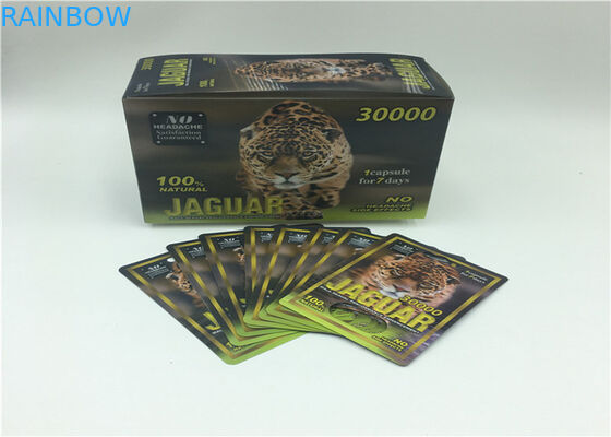 Opakowanie na czarny blister z serii FX 35000 Wyświetlacz na papierowe pudełko na męskie pigułki wzmacniające