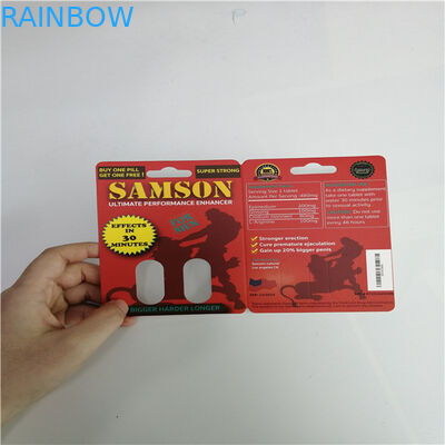 Tabletki wzmacniające dla kobiet Opakowanie typu blister Mamba Burro 30000 For Gold Capsule Bottle