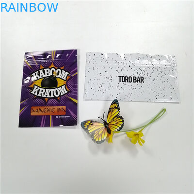 Opakowanie foliowe z ochroną przed zapachem Torby z zamkiem błyskawicznym Mylar Torebka Stand Up Custom Print