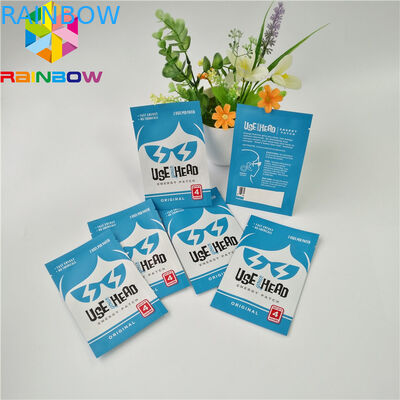 Opakowanie foliowe z folii aluminiowej 4x6 cali Zapachowe logo laminowane z tworzywa sztucznego laminowanego