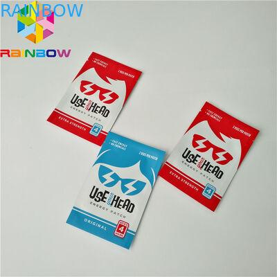 Opakowanie foliowe z folii aluminiowej 4x6 cali Zapachowe logo laminowane z tworzywa sztucznego laminowanego