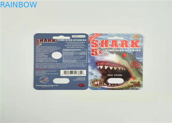 Ekologiczne opakowanie blistrowe Folia hologramowa Big Boy 6X Kartka papierowa z wyświetlaczem