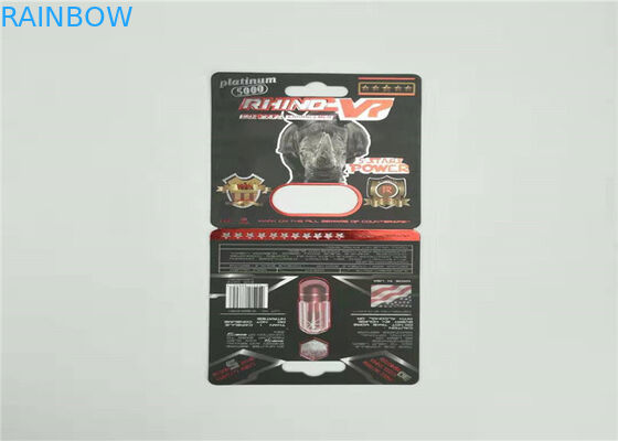 Ekologiczne opakowanie blistrowe Folia hologramowa Big Boy 6X Kartka papierowa z wyświetlaczem