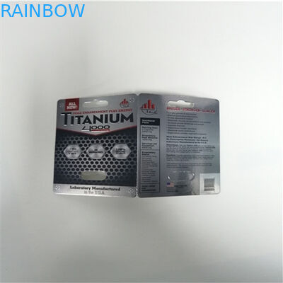 7K Biała Pantera Opakowanie Blister 3d Karty Pudełko Stiff Dla Male Enhancement Pill