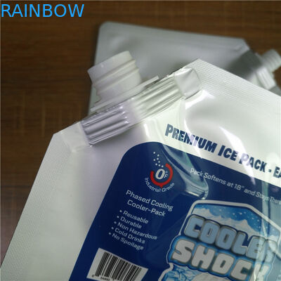 Napój wielokrotnego użytku Stand Up Zipper Pouch Biodegradowalny pakiet żywności Worki na przyprawy z dziobkiem