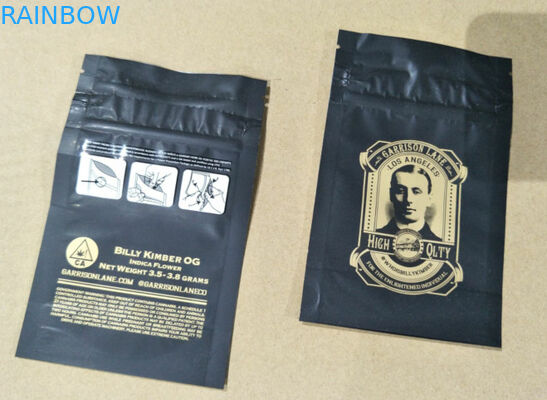 Wytrzymałe plastikowe torby Ziplock Runtz Mylar Cookies Holographic Weed Runtz Packaging
