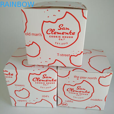 Druk wklęsły Wyświetlacz papieru Składany pojemnik Sklep detaliczny Opakowanie gotowe do przechowywania półek