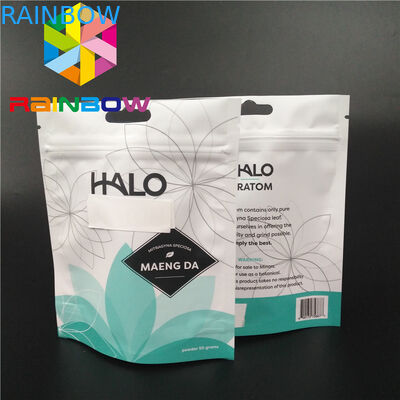 Opakowanie z folią na stojąco Opakowanie z nadrukiem niestandardowym dla zapachu dla farmaceutycznego Kraton