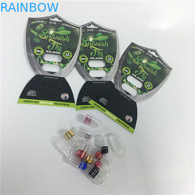 Recyklingowe opakowania blistrowe Kartuszkowe kapsułki Fly Enhancement Male z kulą