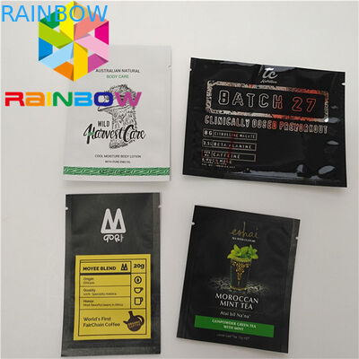 Płaskie dolne torby z serii Kraton, trójstronna torebka na konopie z gumy cukrowej