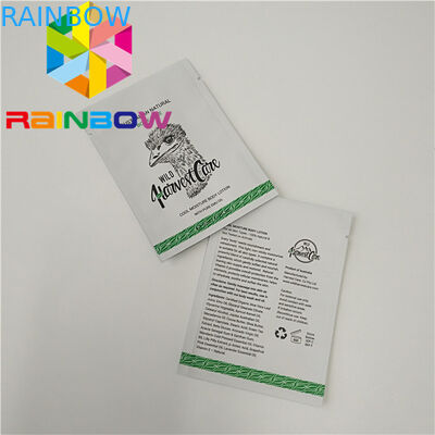 Płaskie dolne torby z serii Kraton, trójstronna torebka na konopie z gumy cukrowej