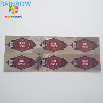 Zakraplacz Etykiety termokurczliwe Naklejki farmaceutyczne Fiolka Szklana butelka 30 ml na sterydy