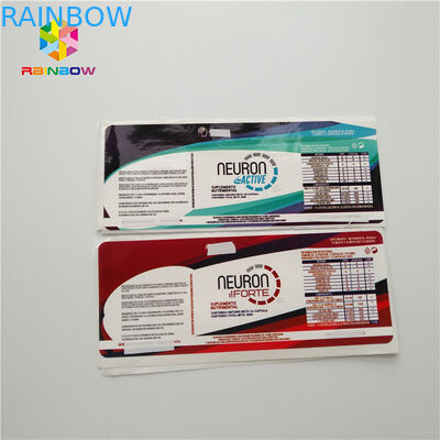 Zakraplacz Etykiety termokurczliwe Naklejki farmaceutyczne Fiolka Szklana butelka 30 ml na sterydy