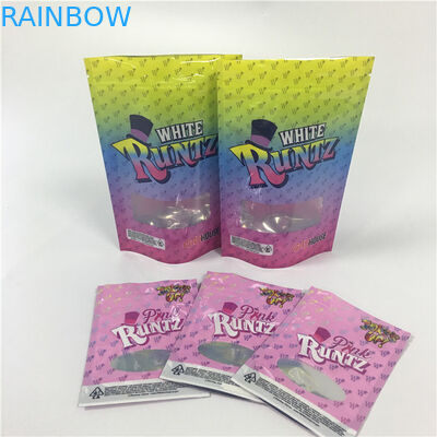 Zapachowe ziołowe kadzidełko Opakowanie Mini Ziplock Weed Plastikowe torby na ciastka CBD z liści