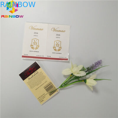 Samoprzylepne butelki olejków eterycznych Naklejki z etykietą termokurczliwą Drukowanie na ubraniach pudełkowych