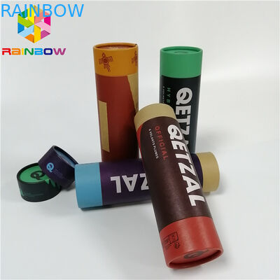 Herbata Suszone owoce Opakowanie kartonowe Opakowanie niestandardowe Recyklingowa tubka typu push up Kraft