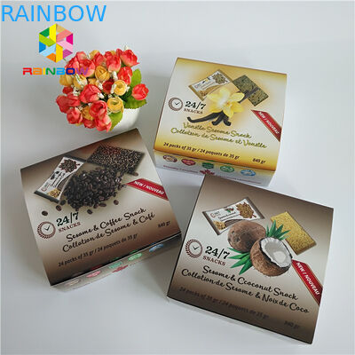 Prostokątne składane papierowe pudełko do pakowania w hologramy na kosmetyki Szczotka do twarzy