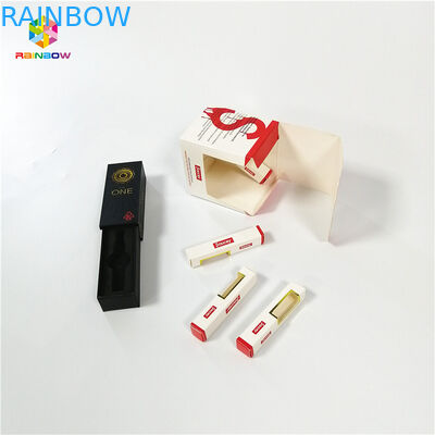 Kartonowe pudełko z kartridżem Vape Butelka oleju CBD / E Płyn / Opakowanie pióra Vape