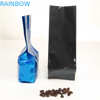 Klin boczny z folii aluminiowej Torebki herbaciane Opakowanie Torebka na kawę Uszczelka termiczna z zaworem