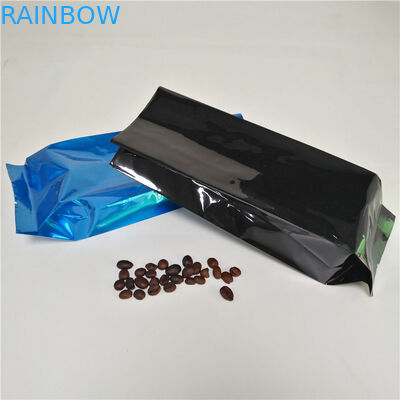 Klin boczny z folii aluminiowej Torebki herbaciane Opakowanie Torebka na kawę Uszczelka termiczna z zaworem