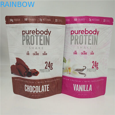 Kolorowa torba z przekąskami CMYK Opakowanie Plastikowa kawa w czekoladzie Mleko w proszku